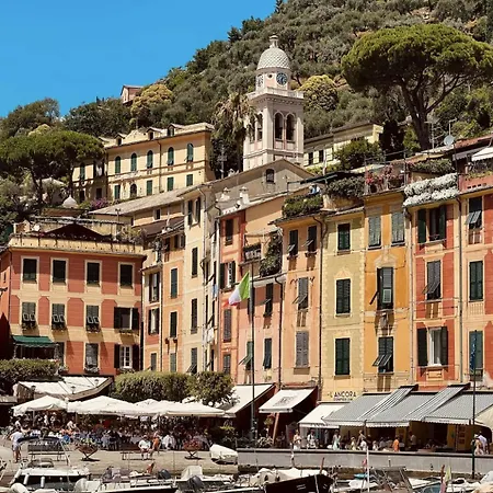 아파트 Stunning Portofino Sea View - Free Parking - Ac 라팔로