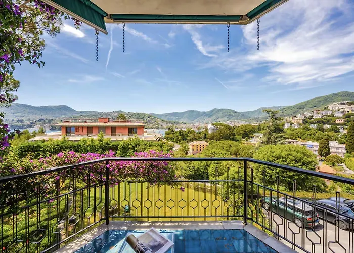 Stunning Portofino Sea View - Free Parking - Ac Lejlighed Rapallo